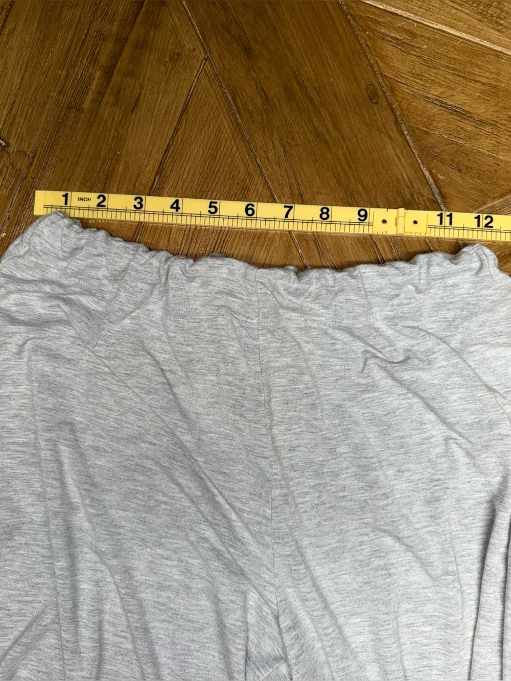 SKIMS Soft Lounge Drawstring Pant Heather Gray Wide Leg Loungewear Size Small - Picture 8 of 11